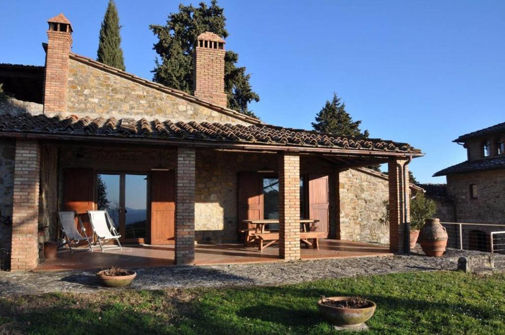 Poggio Al Sole Villa Badia A Passigano Eksteriør billede