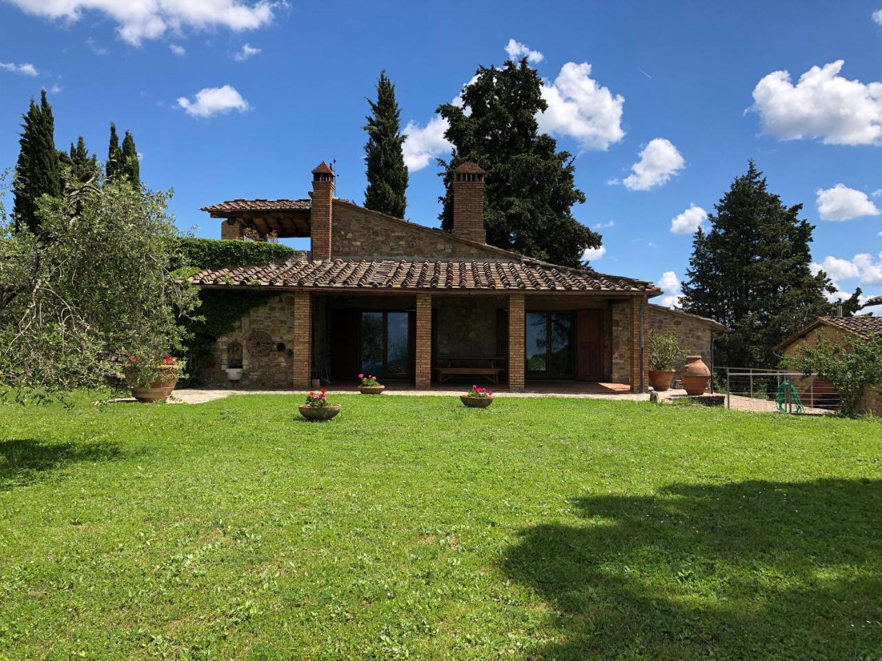 Poggio Al Sole Villa Badia A Passigano Eksteriør billede