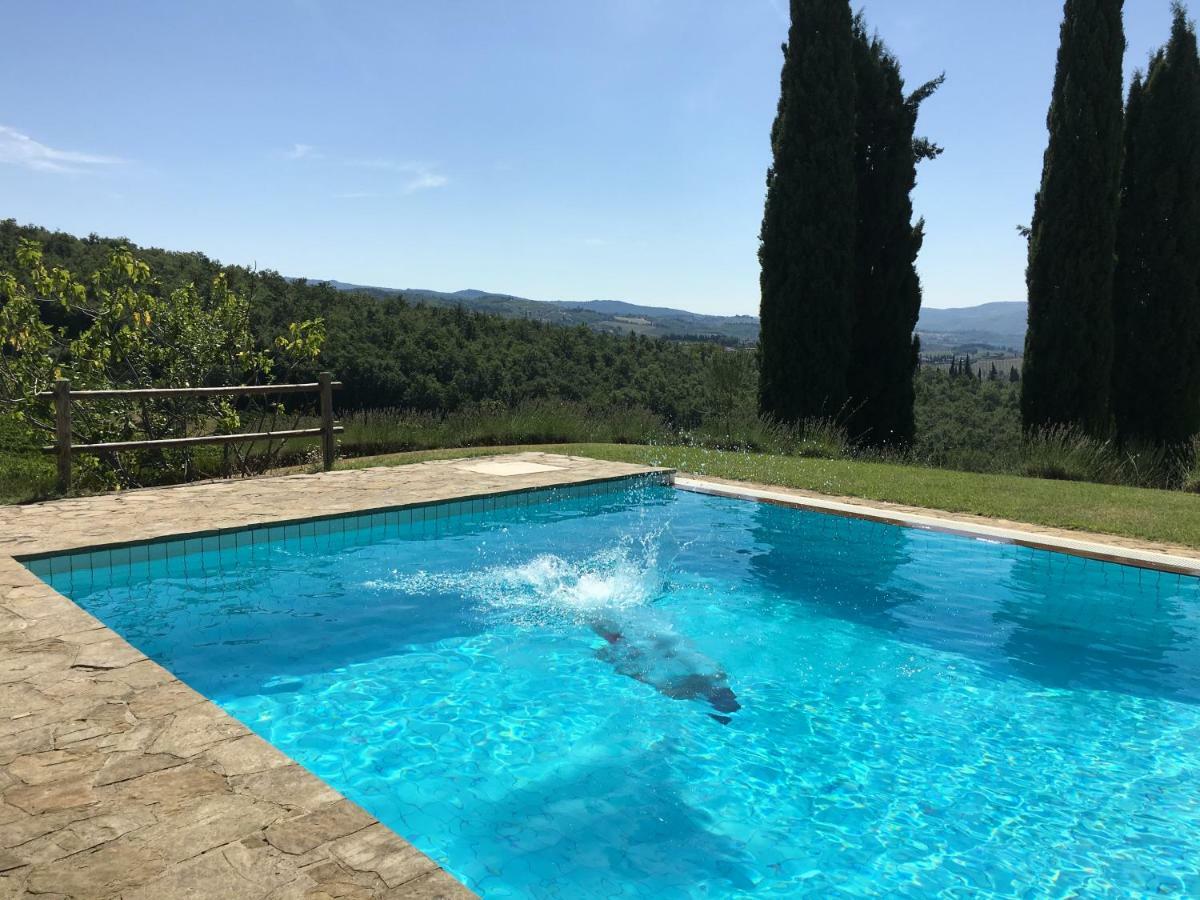 Poggio Al Sole Villa Badia A Passigano Eksteriør billede